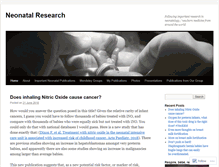 Tablet Screenshot of neonatalresearch.org